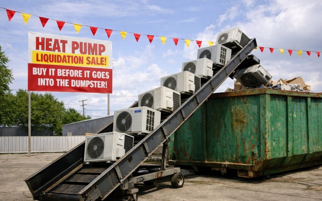 Buy your Heat Pump  Before it goes in the Dumpster.